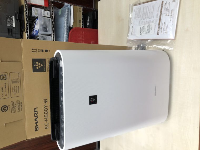 春日井市 シャープ 空気清浄機 KC-H500Y の買取実績