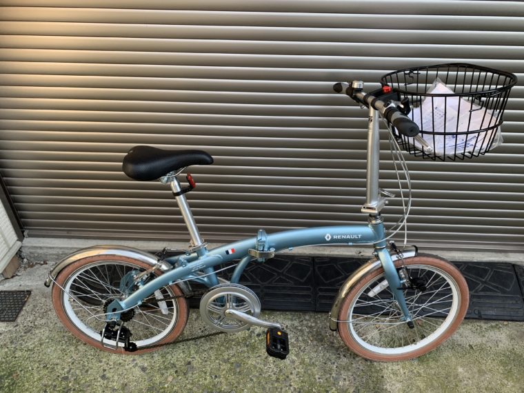 名古屋市 ミニベロ 折りたたみ自転車 AL-FDB207D の買取実績