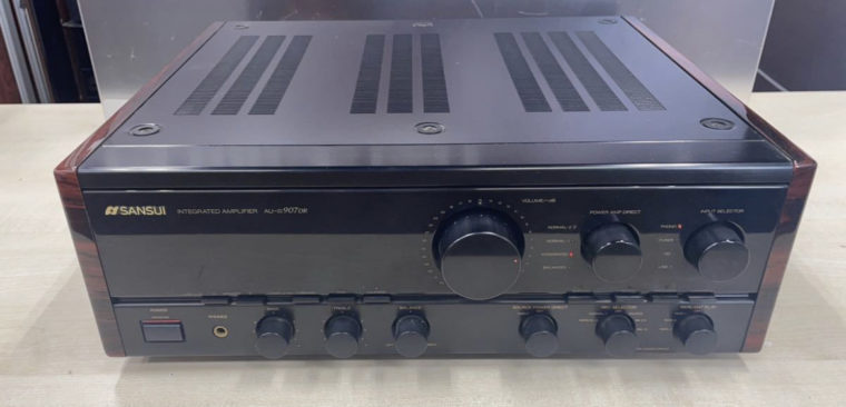 名古屋市 SANSUI サンスイ 山水 プリメインアンプ AU-α907DR の買取実績