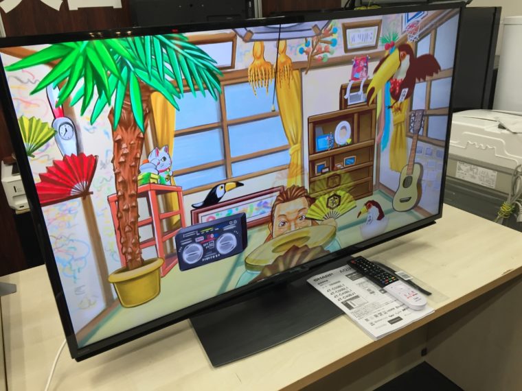 名古屋市 シャープ 4k液晶テレビ 4T-C45BL1 の買取実績