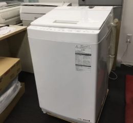 名古屋市北区 東芝 電気洗濯機 8kg AW-8D5 の買取実績