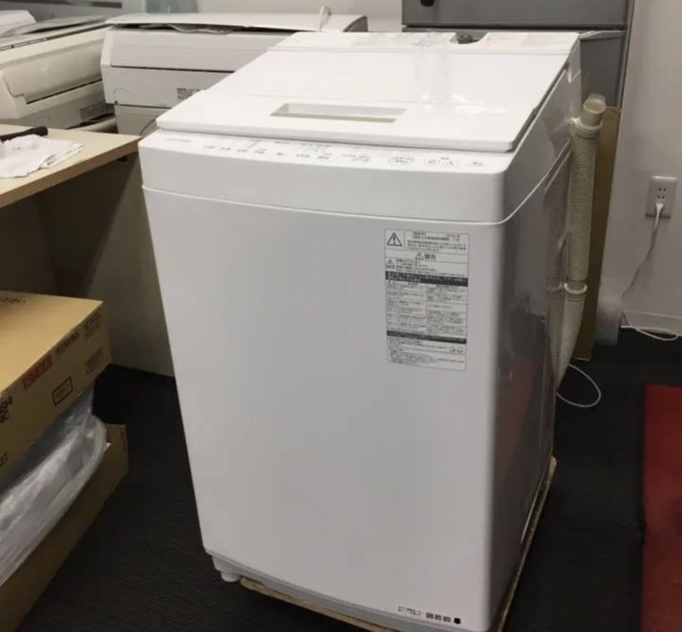 名古屋市北区 東芝 電気洗濯機 8kg AW-8D5 の買取実績