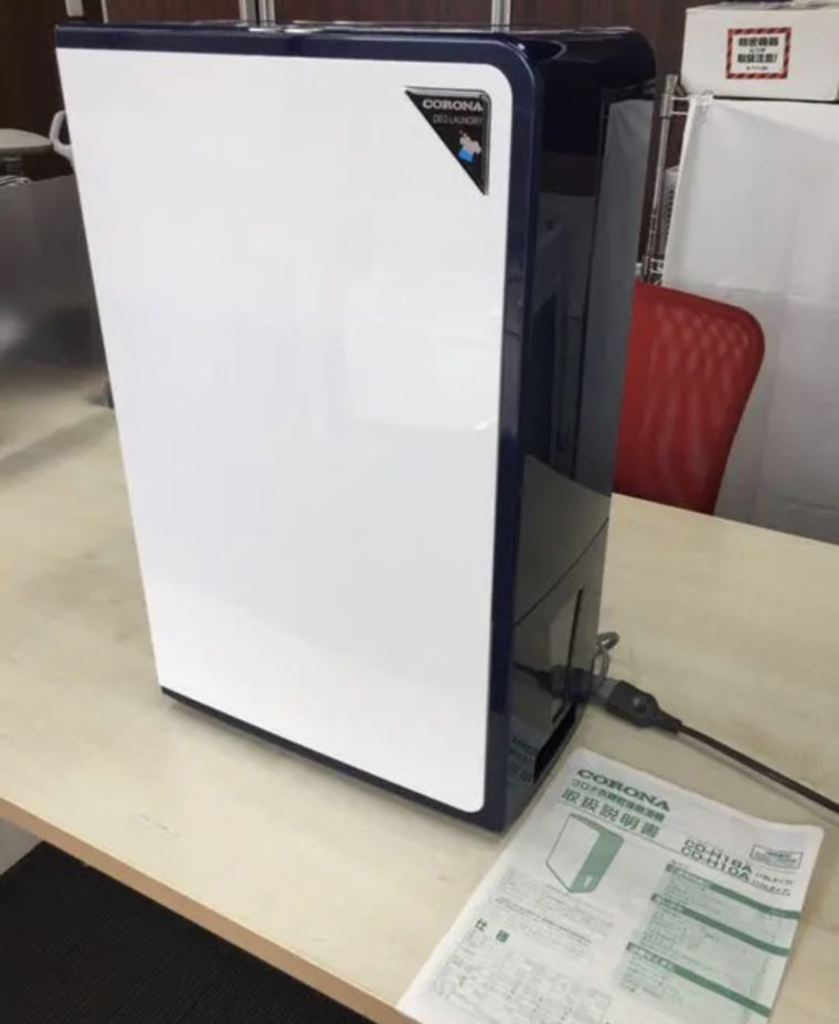 名古屋市 コロナ CORONA 衣類乾燥除湿機 CD-H10A の買取実績