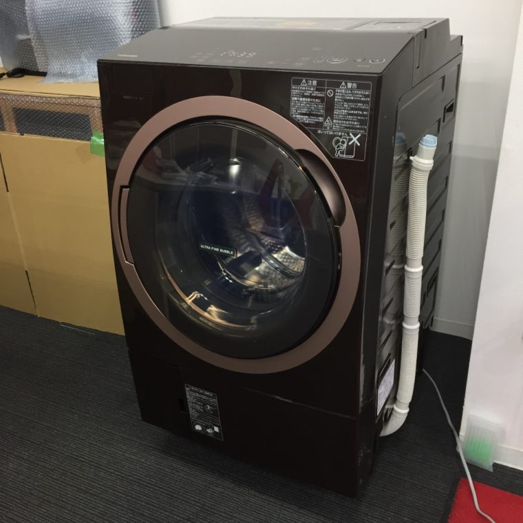 春日井市 東芝 ドラム式洗濯機 TW-117X6L の買取実績