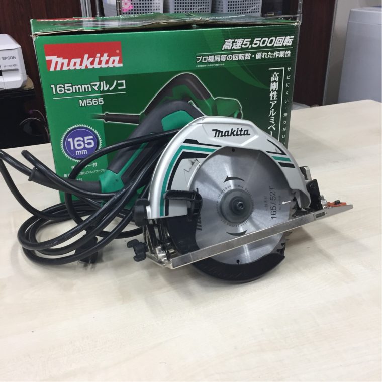 名古屋市 マキタ 電気マルノコ 165mm M565 の買取実績