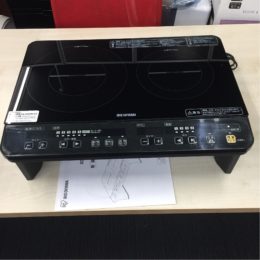 名古屋市 アイリスオーヤマ 2口 IHクッキングヒーター IHK-W…