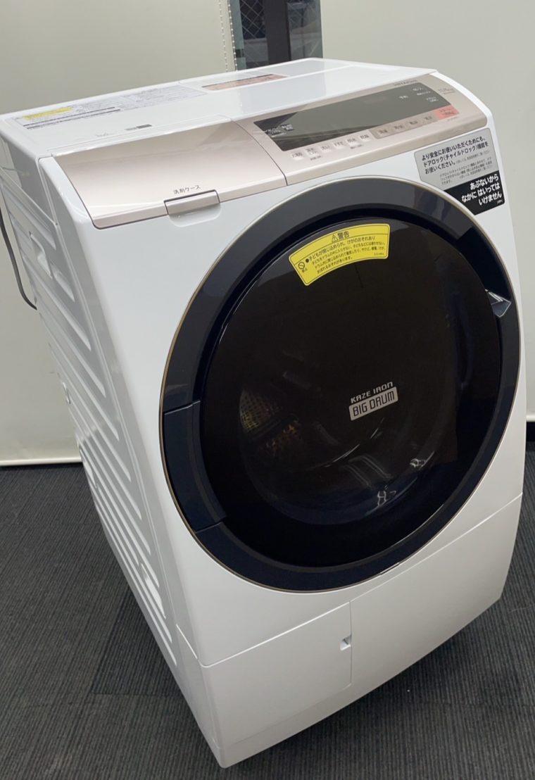 春日井市 日立 ドラム式洗濯機 BD-SV110CL の買取実績
