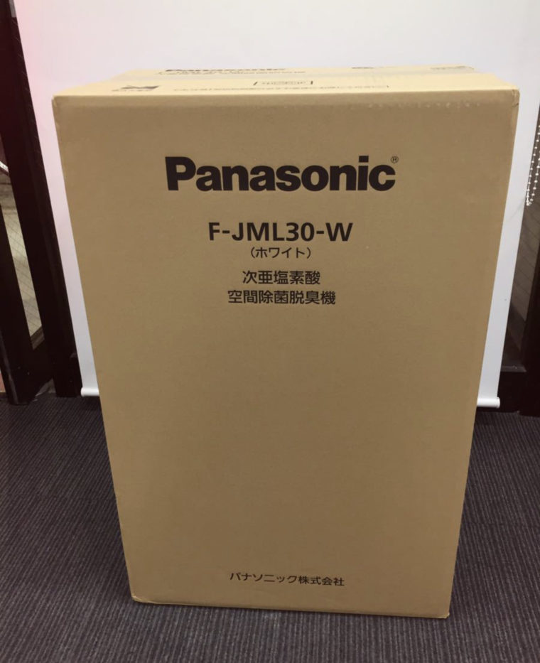 名古屋市 パナソニック 空間除菌脱臭機ジアイーノ F-JML30-W の買取実績