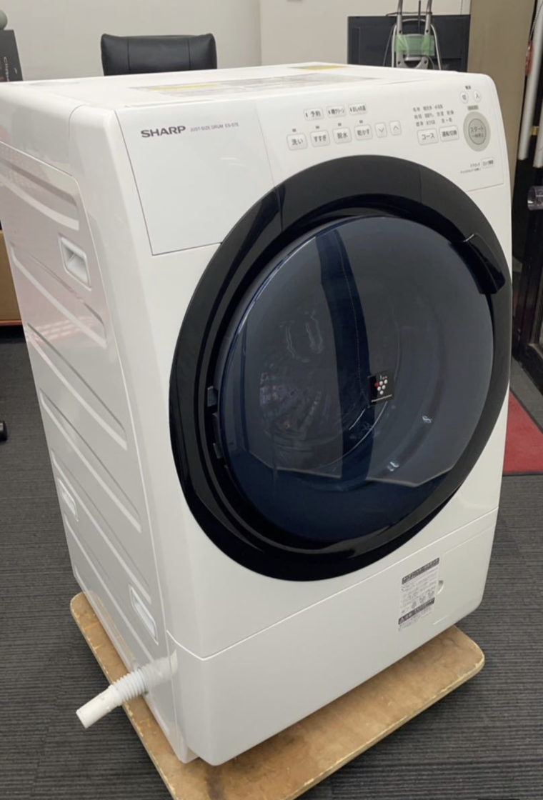 名古屋市 シャープ ドラム式洗濯機 ES-S7E の買取実績