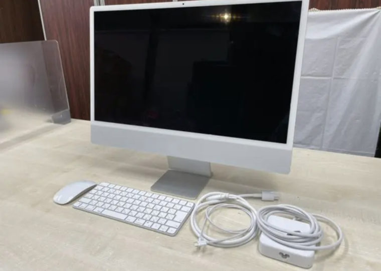 名古屋市 アップル iMac シルバー Apple M1チップ の買取実績