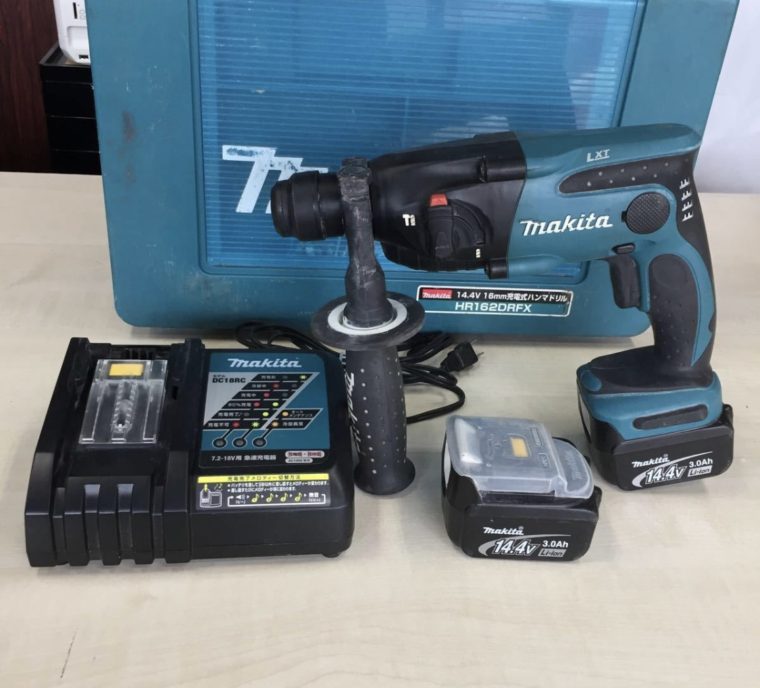 春日井市 Makita マキタ 16mm充電式ハンマドリル HR162DRFX の買取実績