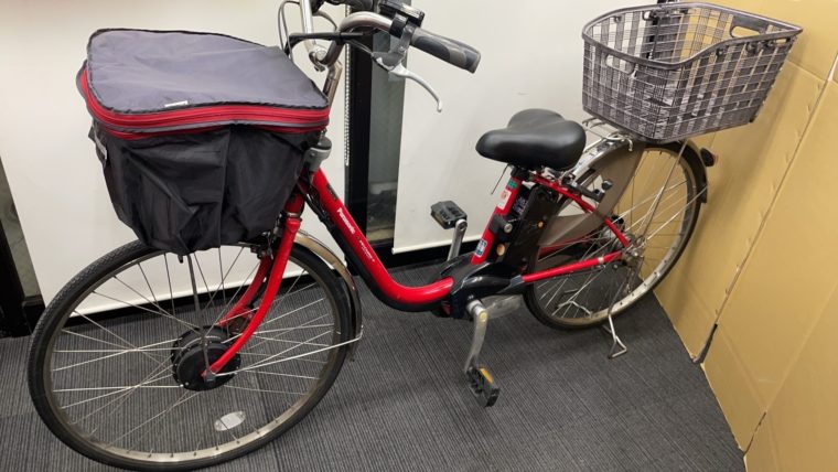 名古屋市 パナソニック ビビチャージ 電動アシスト自転車 BE-EKD63R の買取実績
